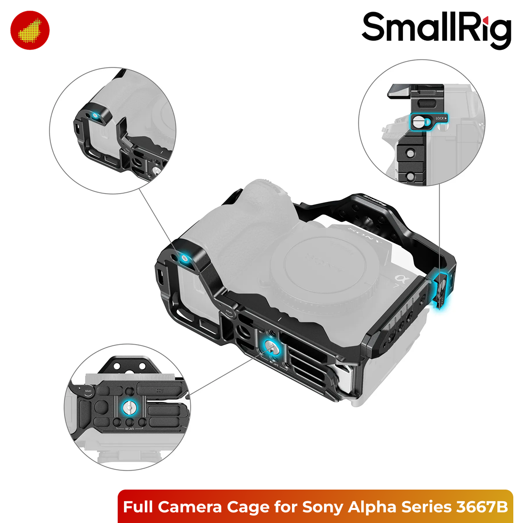 SmallRig Full Camera Cage for Sony Alpha Series