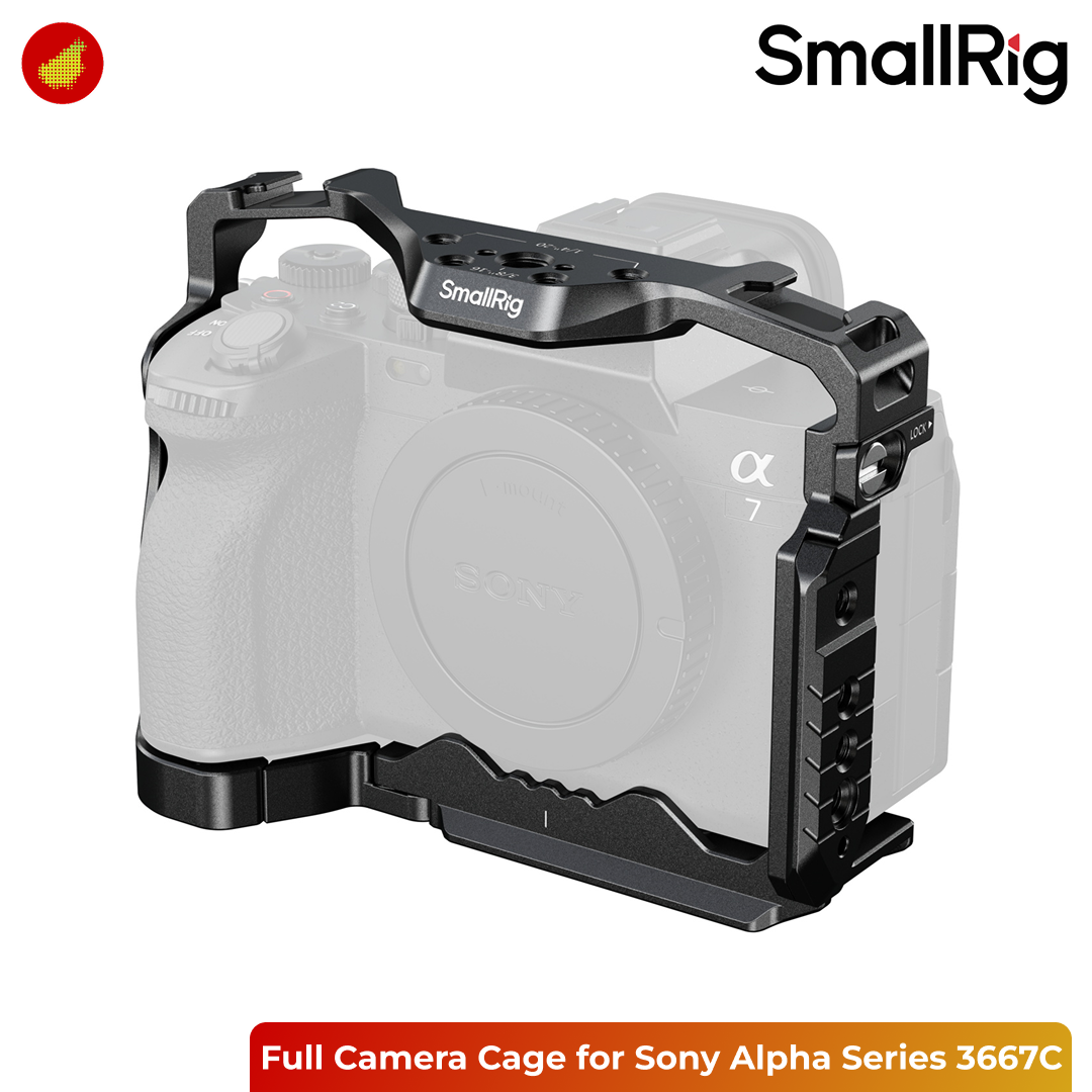 SmallRig Full Camera Cage for Sony A7 V / A7R V / A7 IV / A7S III / A1 / A7R IV - 3667C