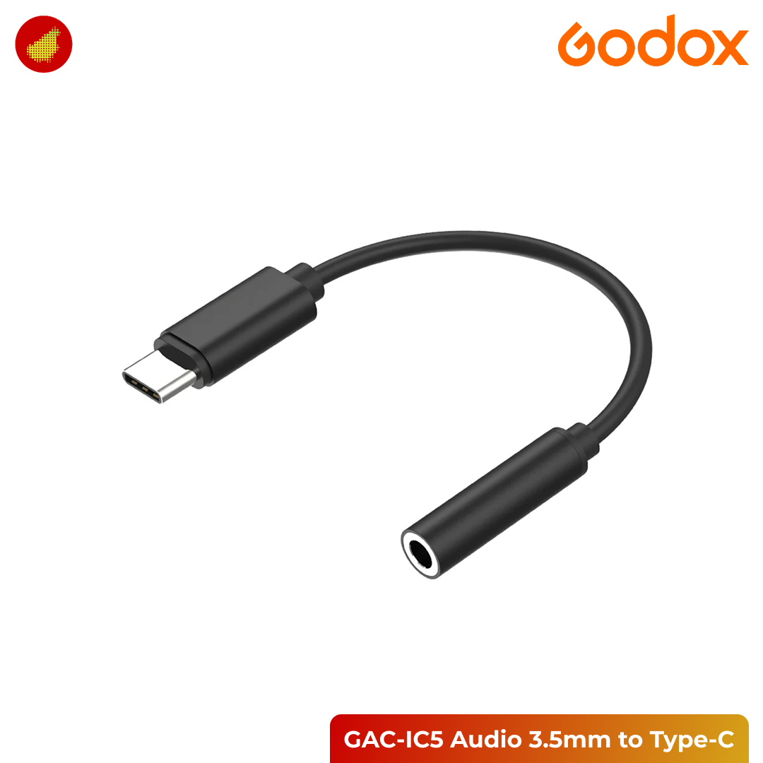 Godox GAC-IC5 Audio 3.5mm to Type-C Connector