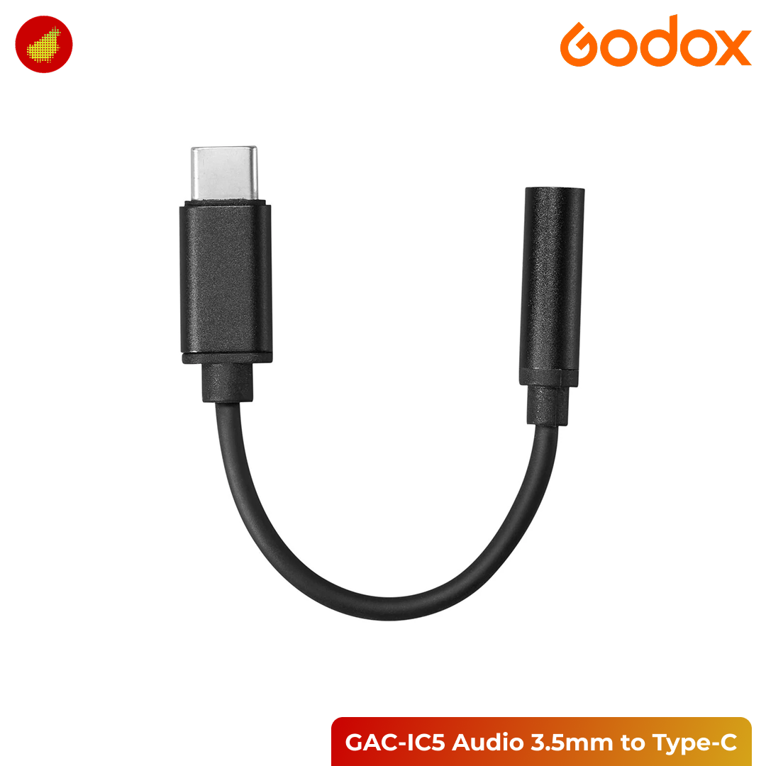 Godox GAC-IC5 Audio 3.5mm to Type-C Connector