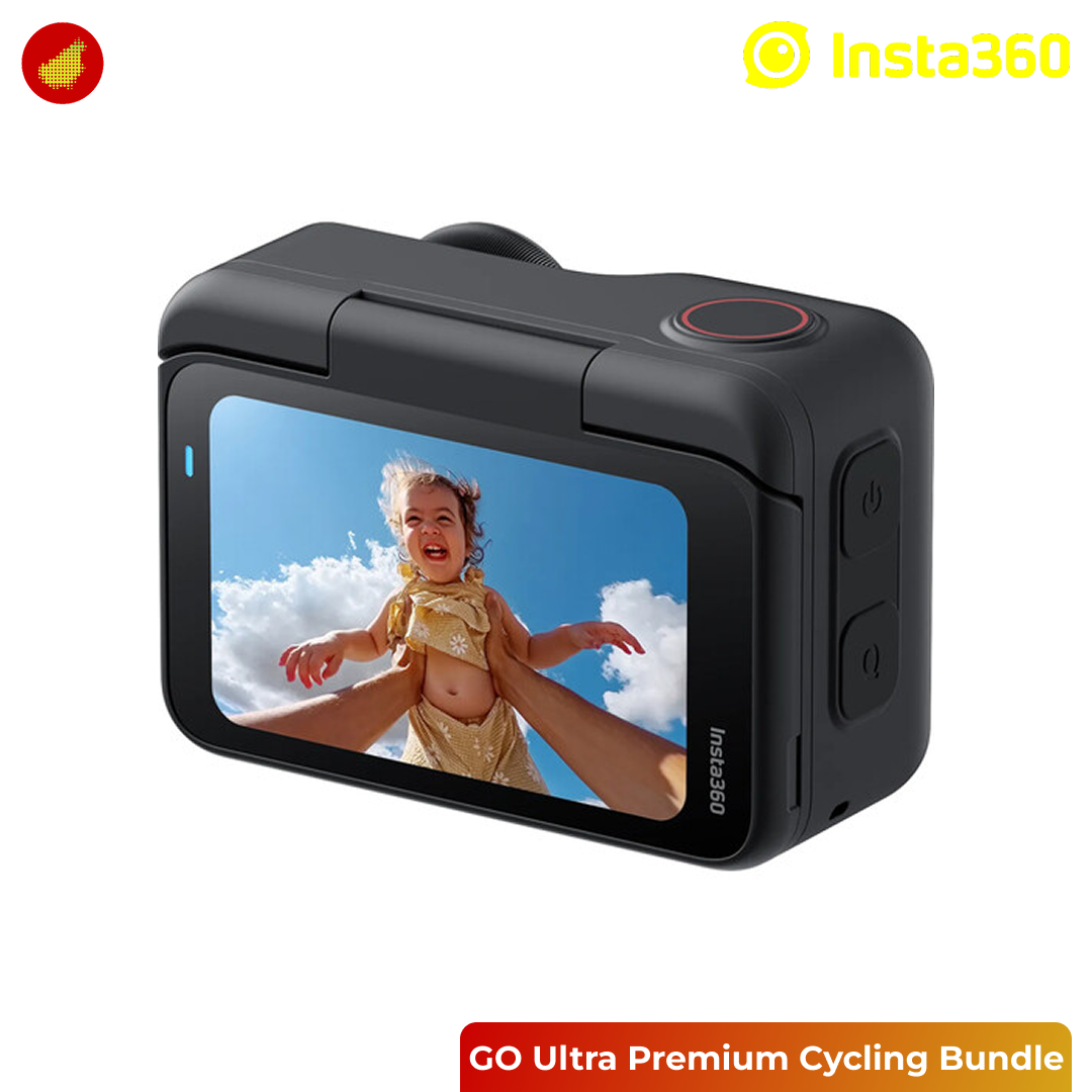 Insta360 GO Ultra Premium Cycling Bundle Action Camera