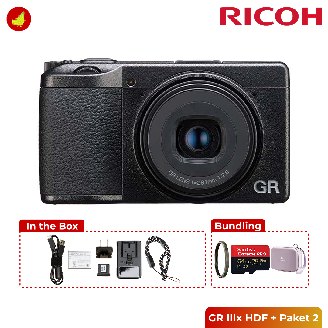 Ricoh GR IIIx HDF