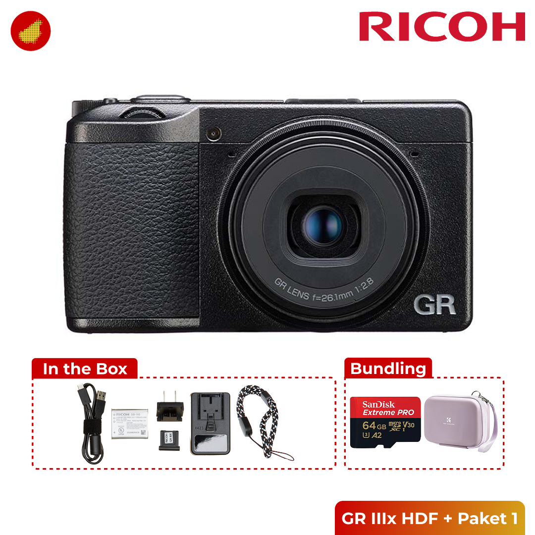 Ricoh GR IIIx HDF