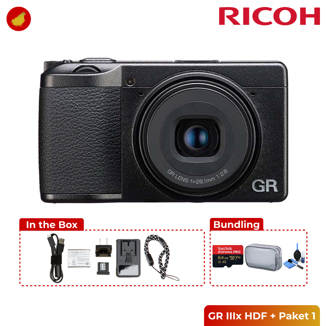 Ricoh GR IIIx HDF