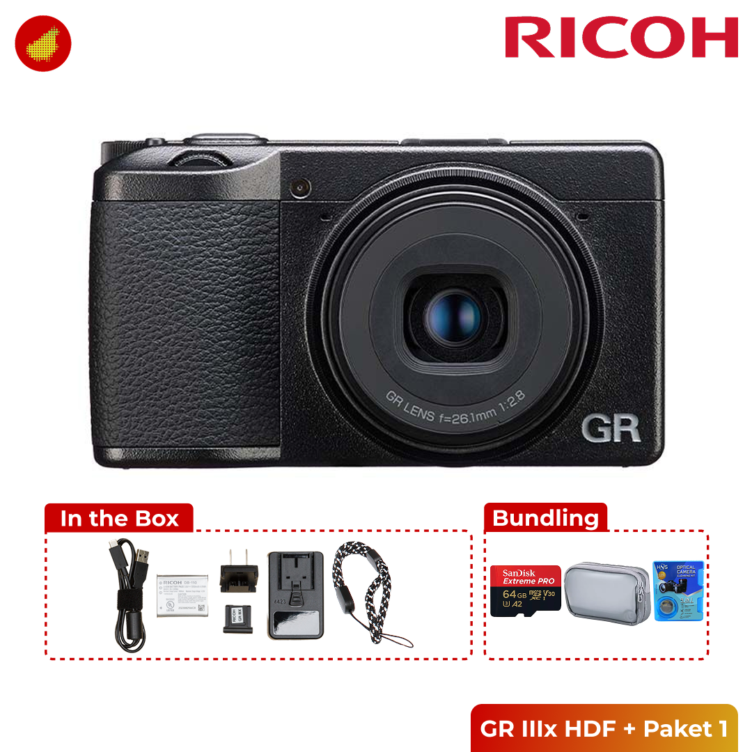 Ricoh GR IIIx HDF