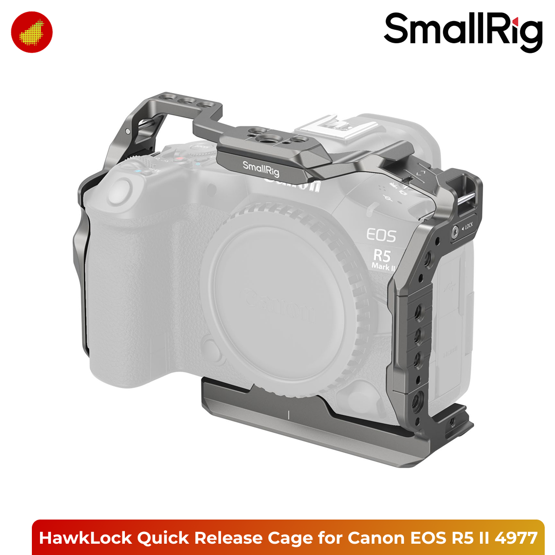 SmallRig HawkLock Quick Release Cage for Canon EOS R5 Mark II
