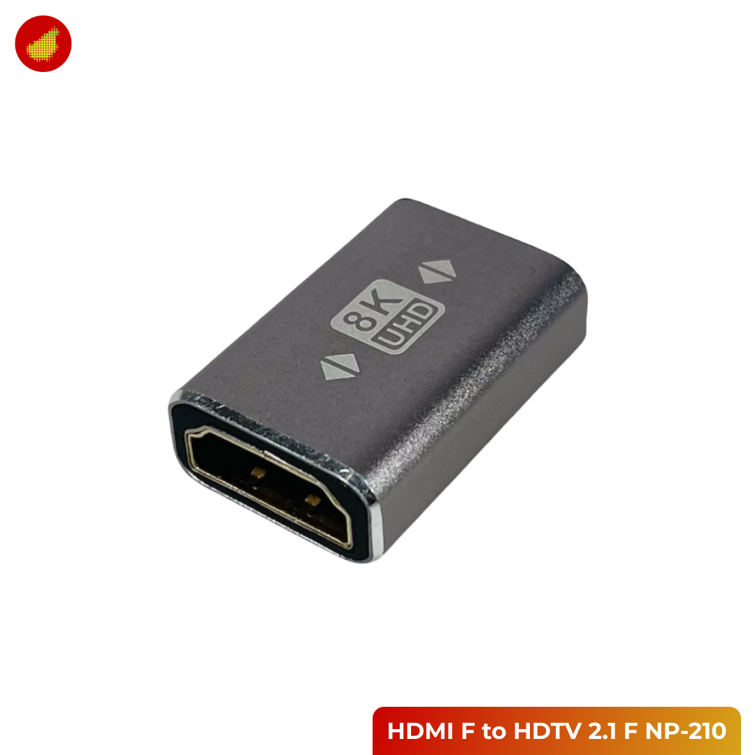 Nepy HDMI Female to HDTV 2.1 Female 8K Connector