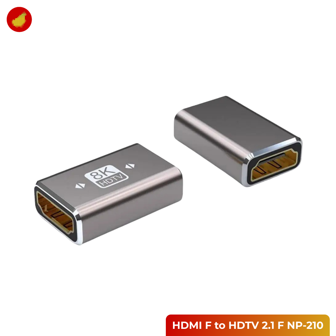 Nepy HDMI Female to HDTV 2.1 Female 8K Connector