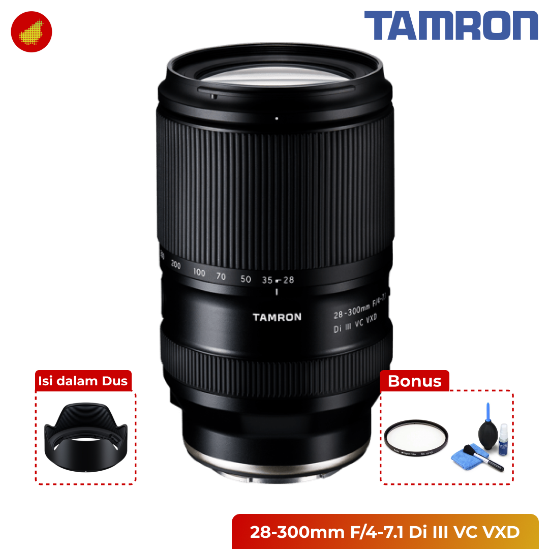 Tamron 28-300mm F/4-7.1 Di III VC VXD for Sony