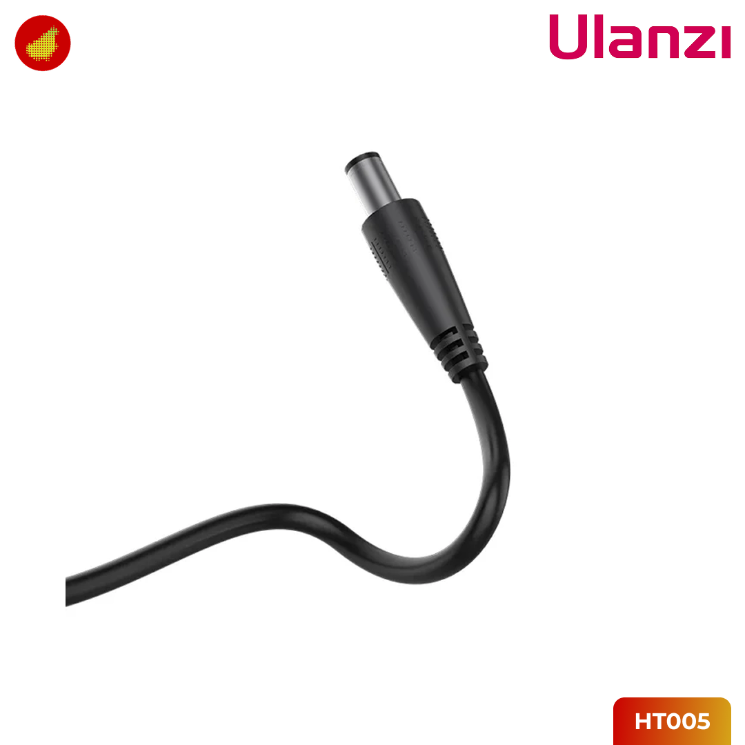 Ulanzi HT005 DC Power Adapter for 40W Pro/RGB Lights (EU Plug)