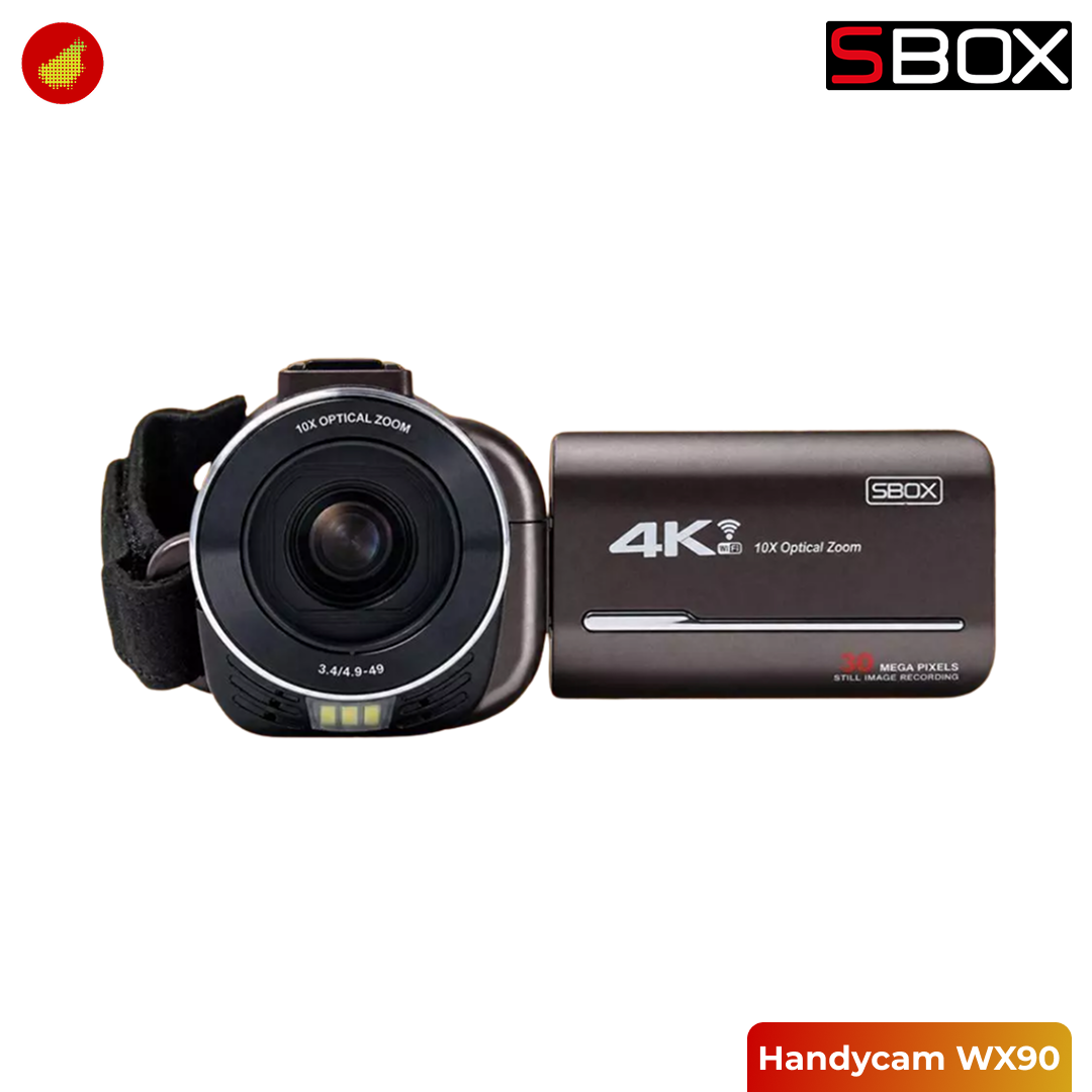SBOX Handycam WX90 4K