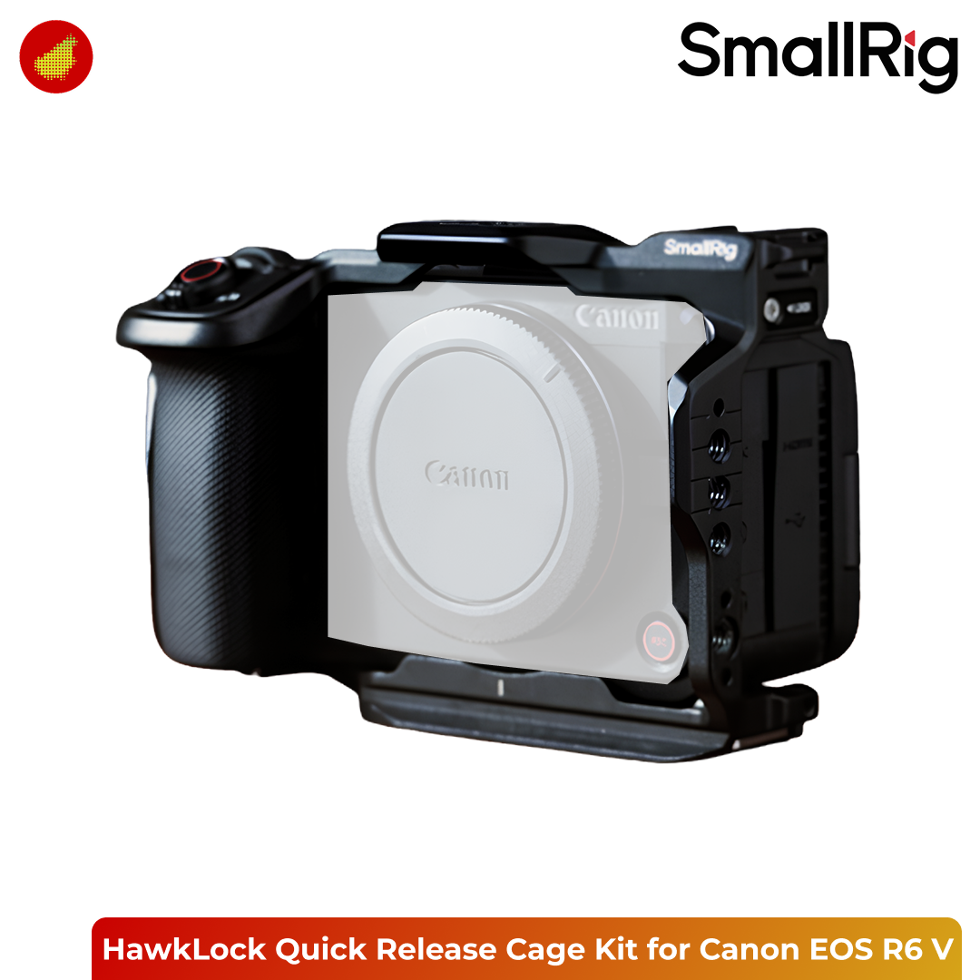 SmallRig HawkLock Quick Release Cage Kit for Canon EOS R6 V - 6372