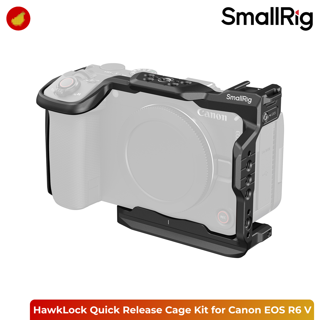 SmallRig HawkLock Quick Release Cage Kit for Canon EOS R6 V - 6372