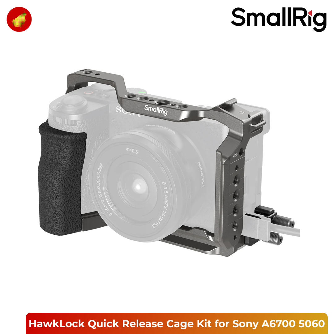 SmallRig HawkLock Quick Release Cage Kit for Sony Alpha 6700