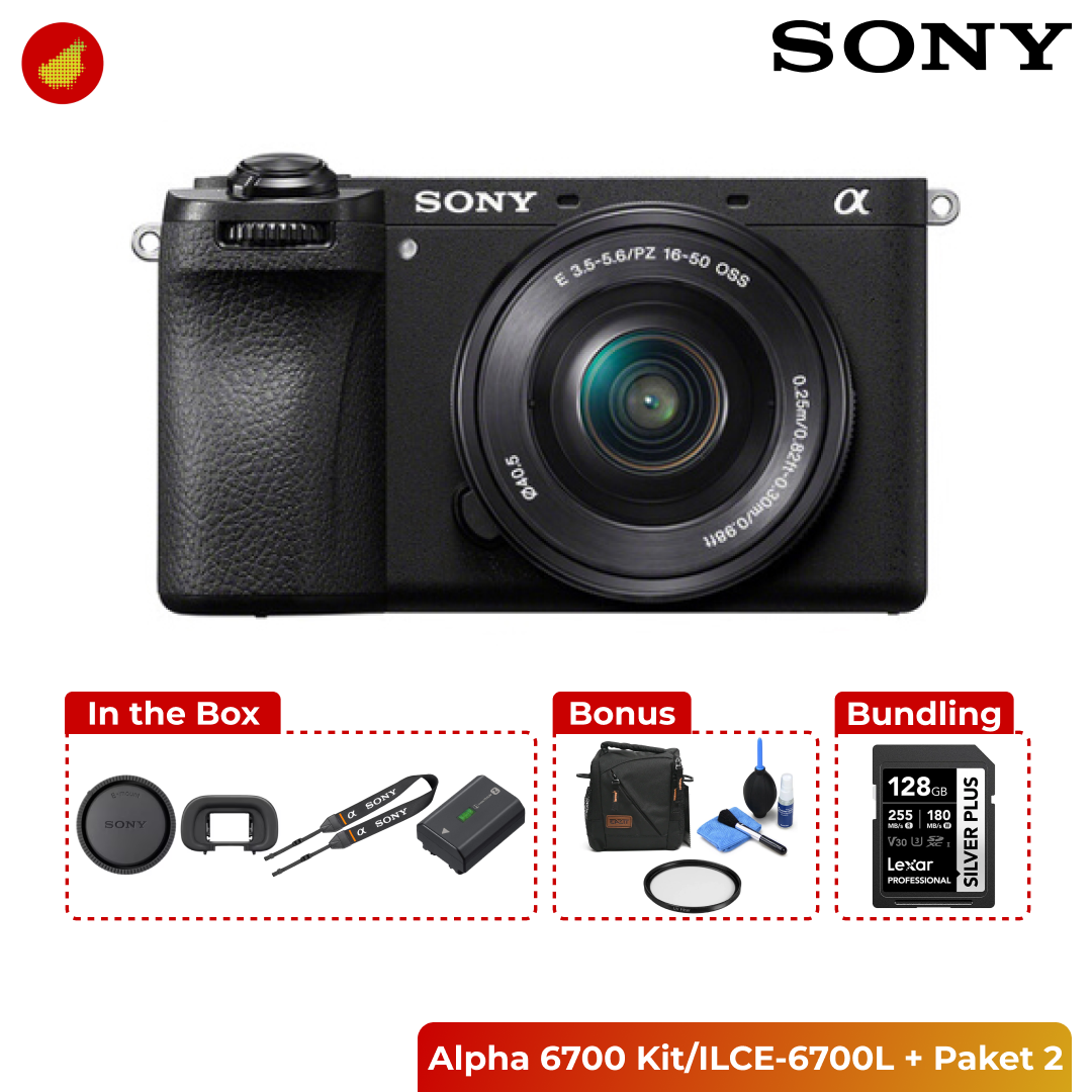 Sony Alpha 6700 Kit (SELP1650)