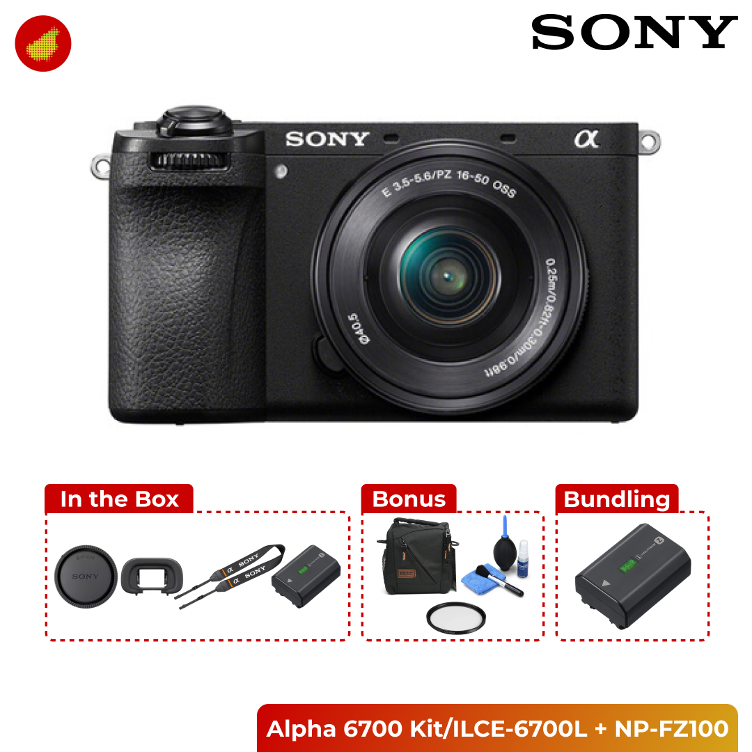 Sony Alpha 6700 Kit (SELP1650)