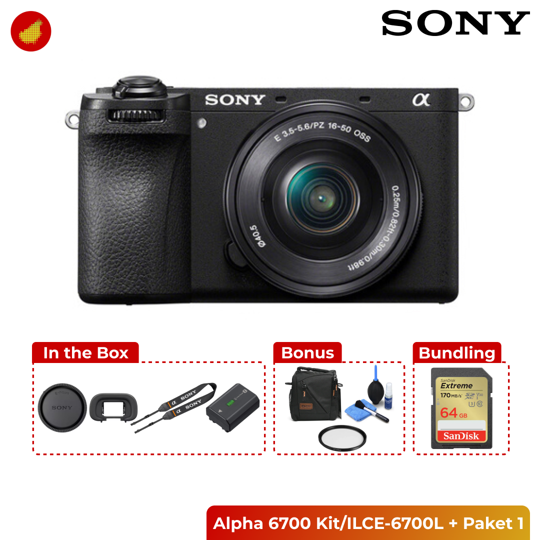 Sony Alpha 6700 Kit (SELP1650)