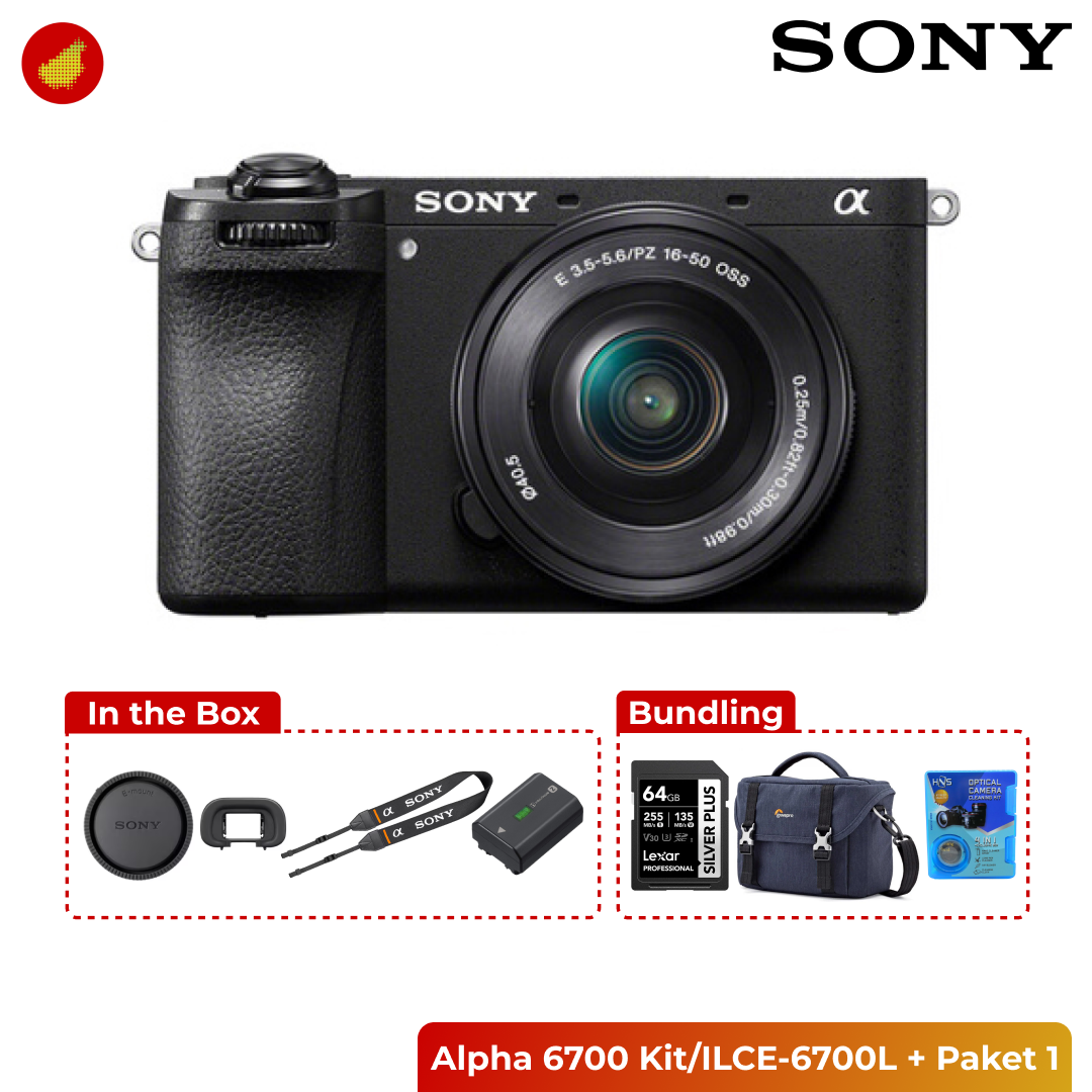 Sony Alpha 6700 Kit (SELP1650)