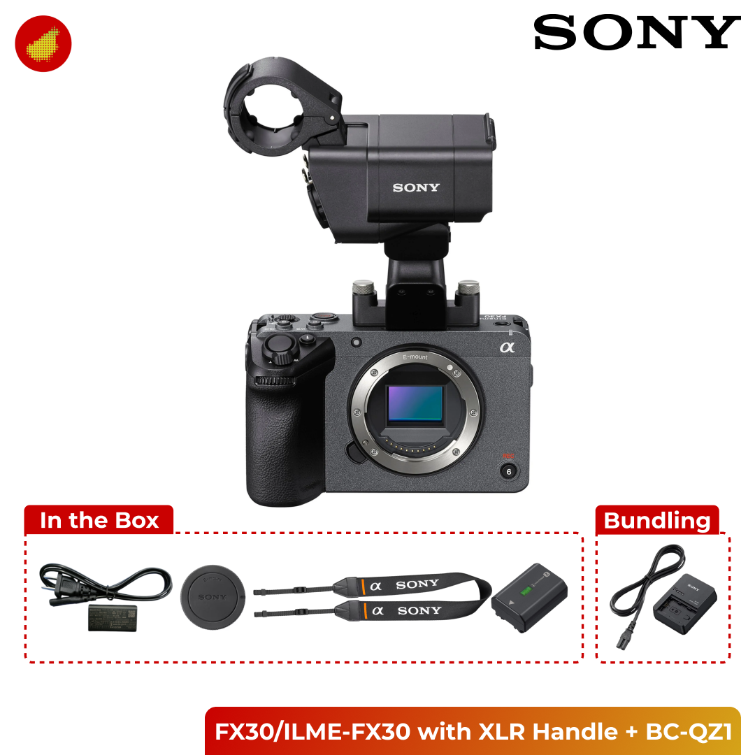 Sony FX30 With XLR Handle