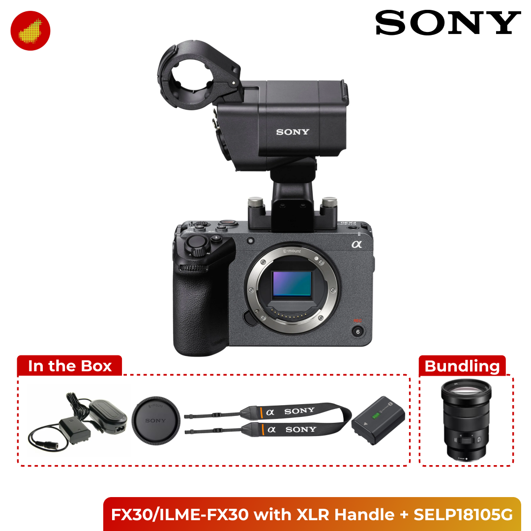 Sony FX30 With XLR Handle