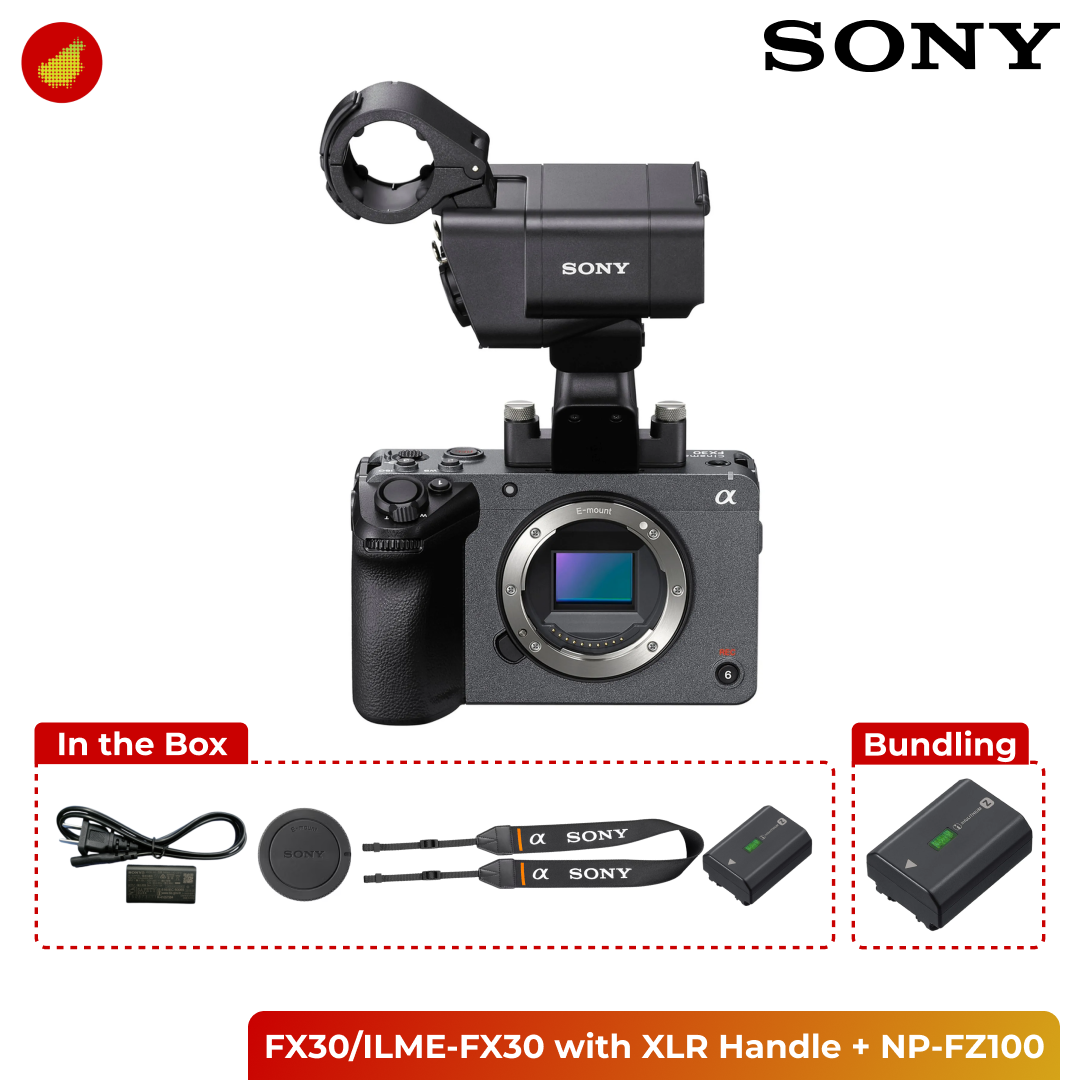 Sony FX30 With XLR Handle