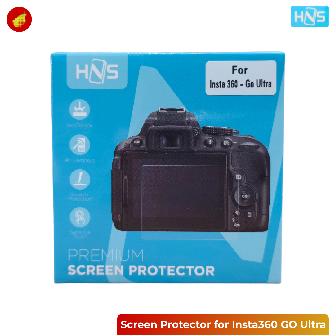 HNS Tempered Glass Premium Screen Protector for Sony / FUJIFILM / Canon / Nikon / DJI / Insta360
