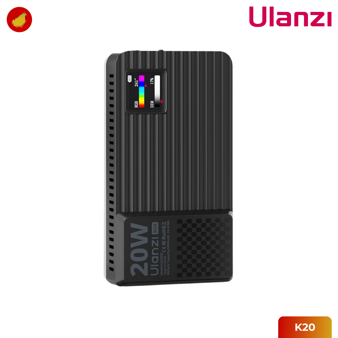 Ulanzi K20 RGB Panel Light 20W