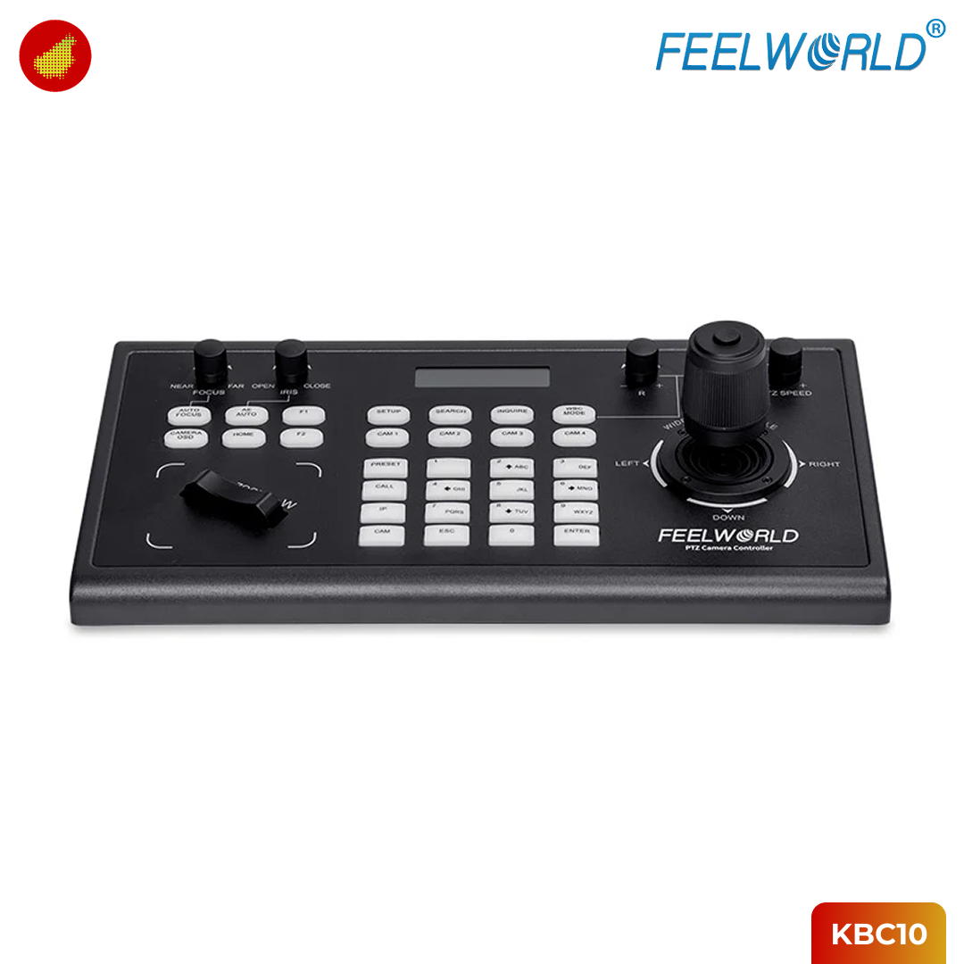 FeelWorld KBC10 PTZ Camera Controller with Joystick