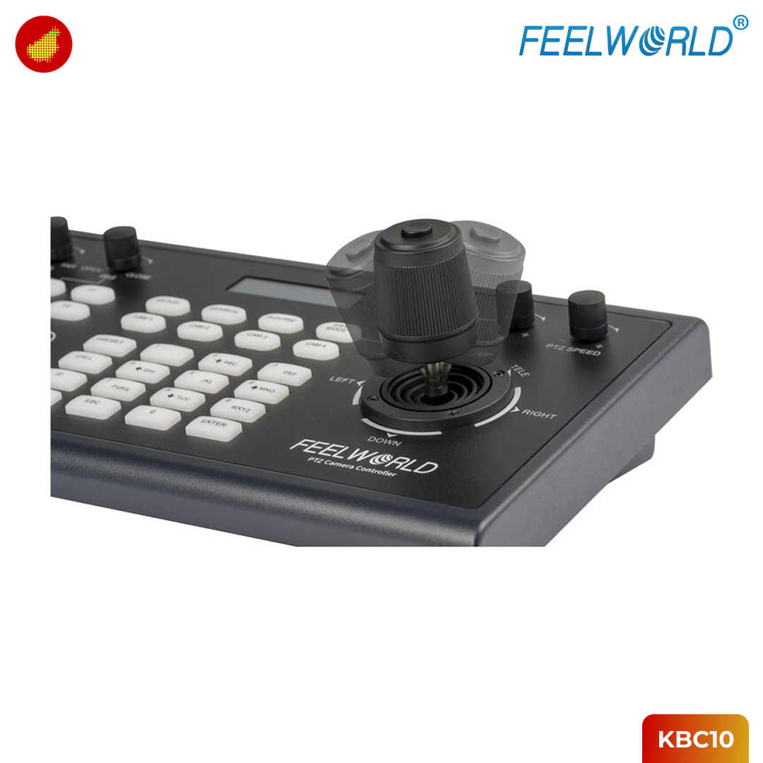 FeelWorld KBC10 PTZ Camera Controller with Joystick