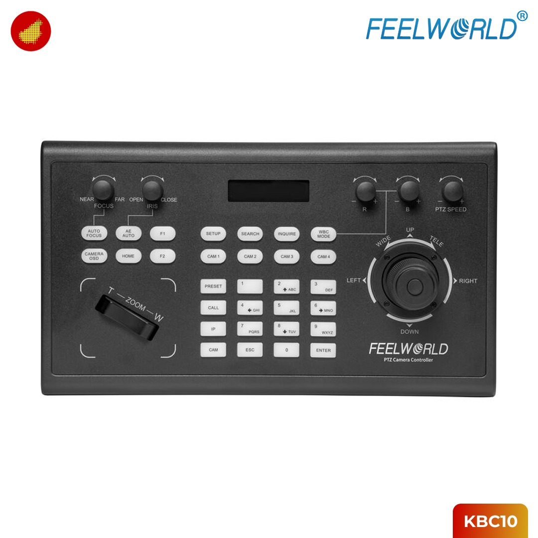 FeelWorld KBC10 PTZ Camera Controller with Joystick
