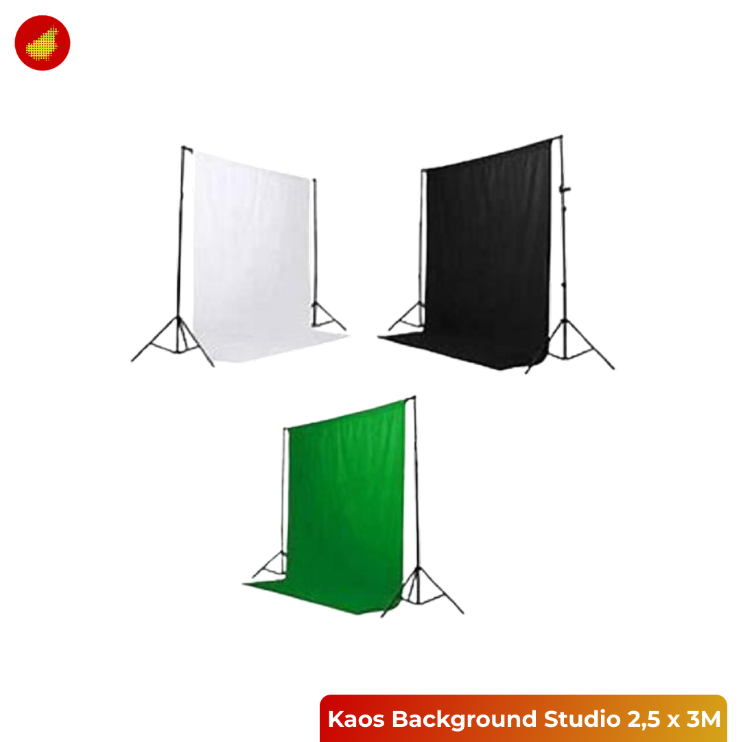Kaos Background Studio 2,5 x 3 Meter
