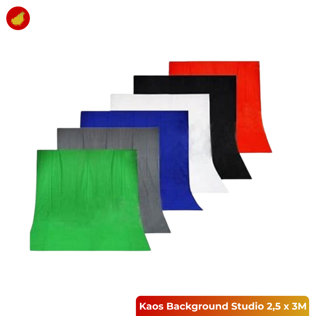 Kaos Background Studio 2,5 x 3 Meter