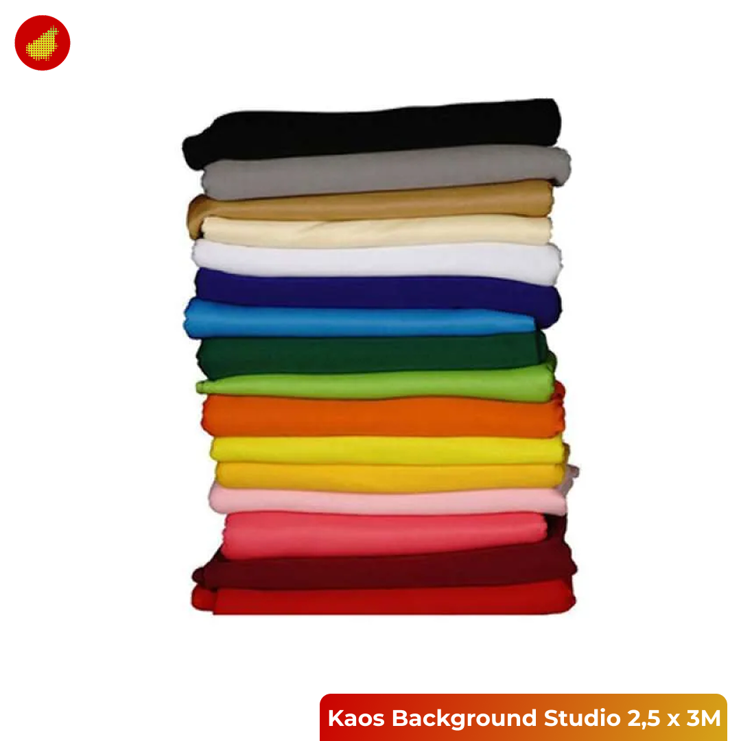 Kaos Background Studio 2,5 x 3 Meter