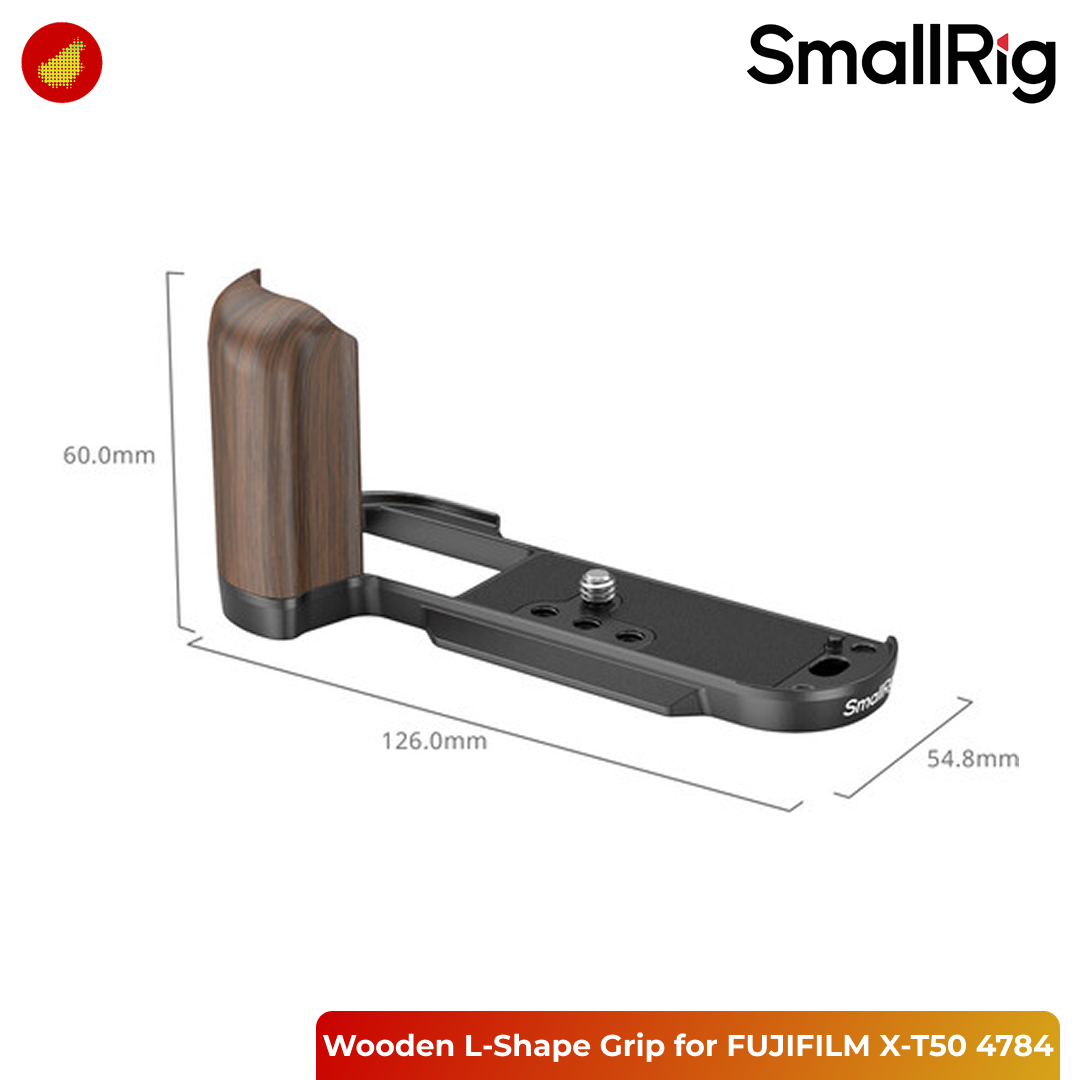 SmallRig Wooden L-Shape Grip for FUJIFILM X-T50