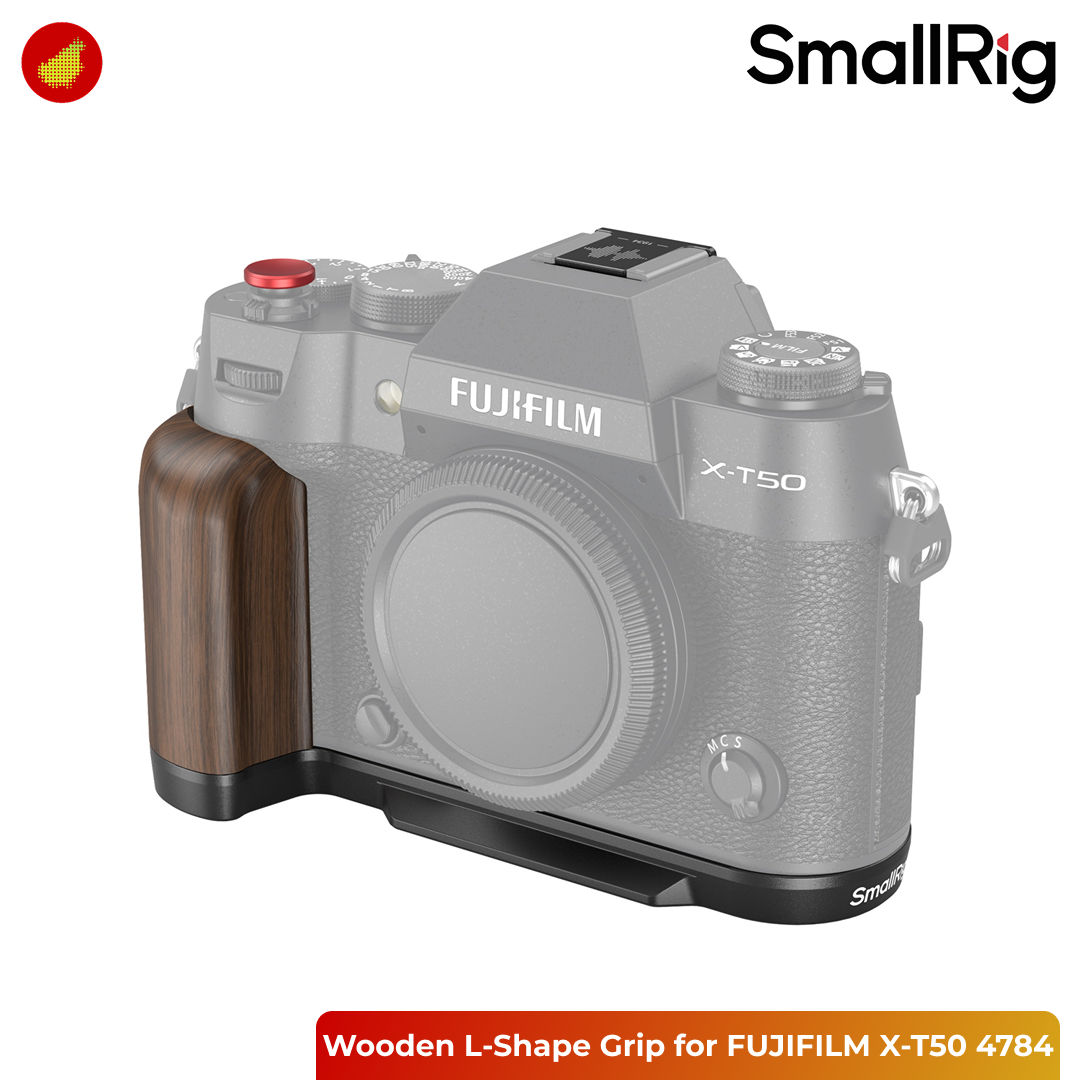 SmallRig Wooden L-Shape Grip for FUJIFILM X-T50