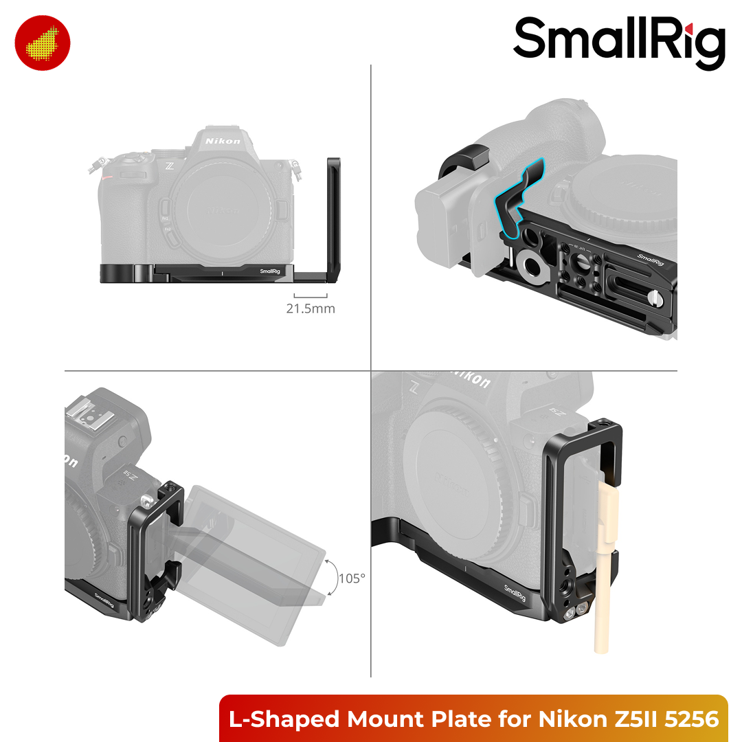 SmallRig L-Shaped Mount Plate for Nikon Z5II