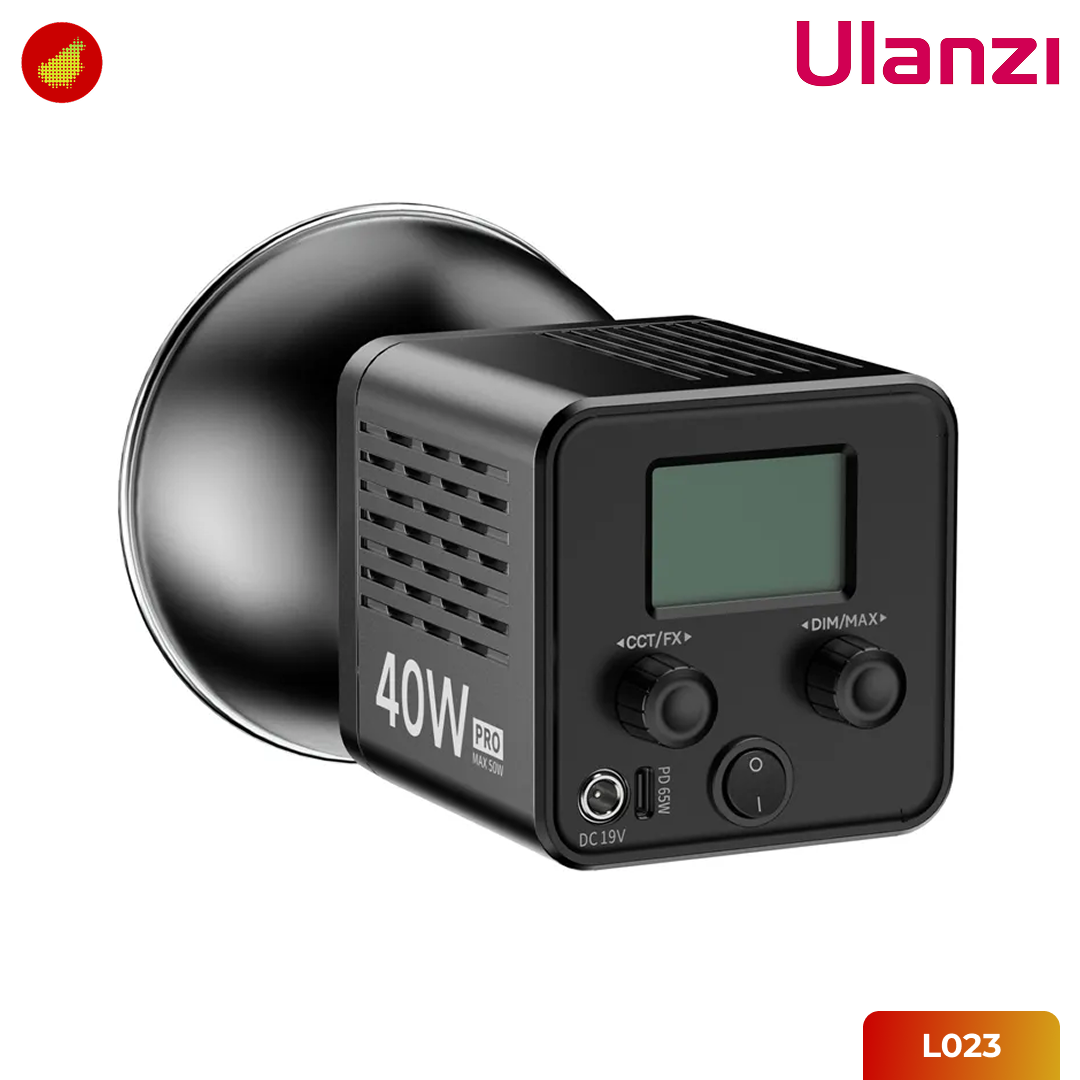 Ulanzi L023 Pro Portable LED Video Light 40W