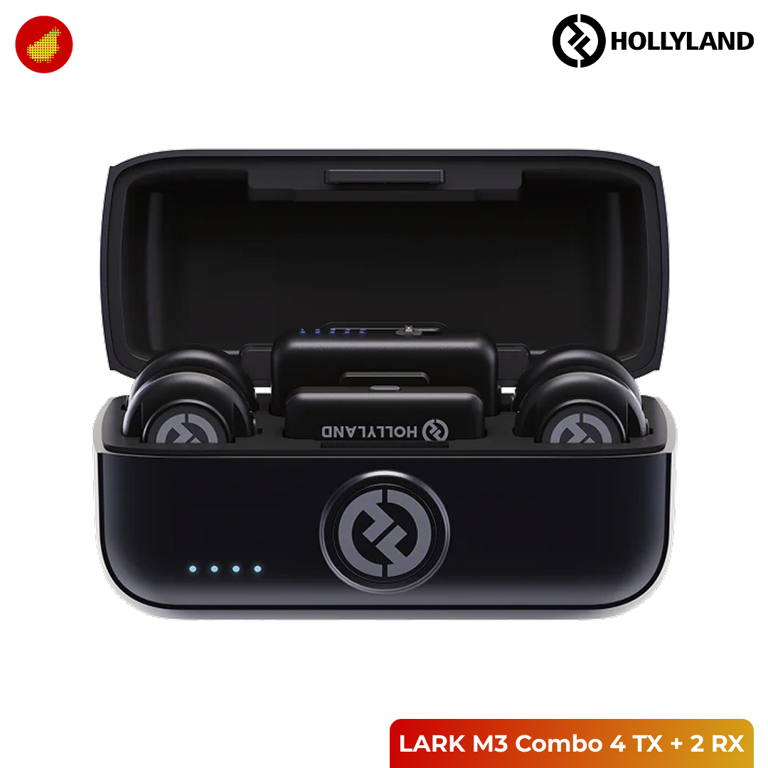 Hollyland LARK M3 Combo 4 TX + 2 RX USB-C & Camera