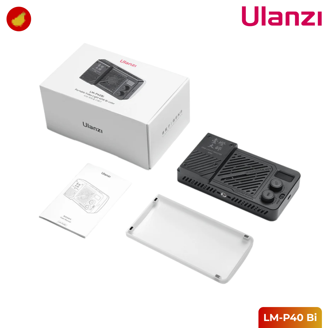 Ulanzi LM-P40 Bi-Color/RGB Portable Video Light 40W