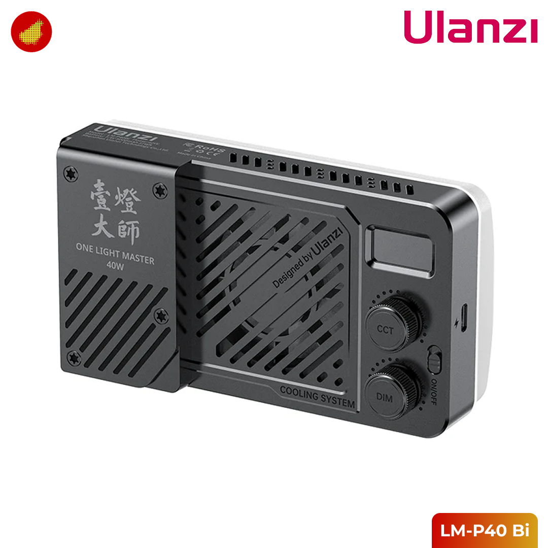 Ulanzi LM-P40 Bi-Color/RGB Portable Video Light 40W