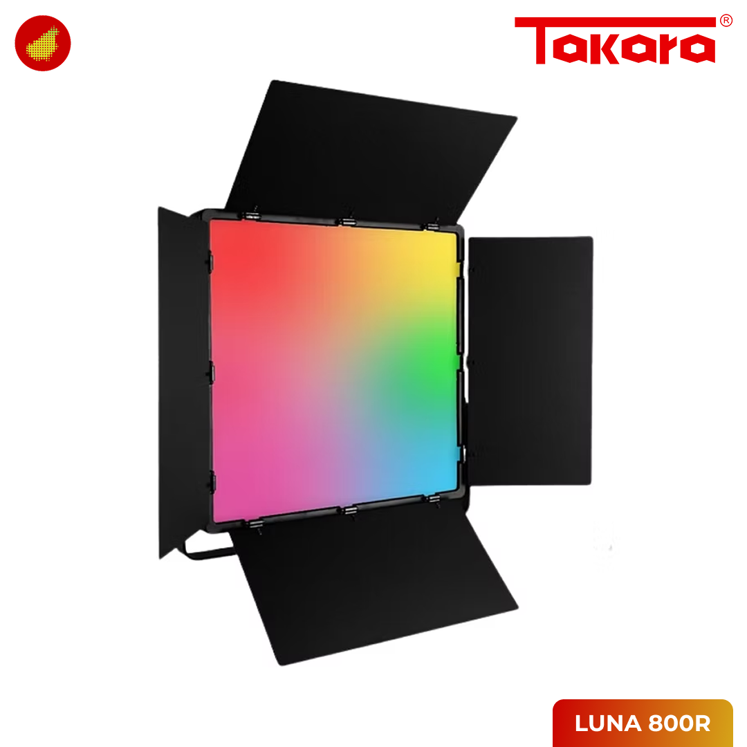 Takara LUNA 800R RGB Video Studio LED Light