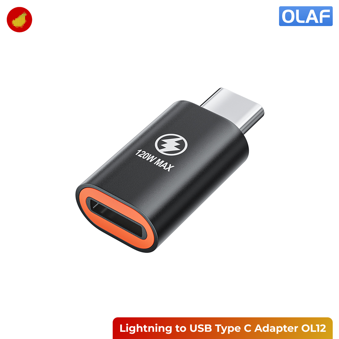 OLAF Lightning Female to USB Type C Male OTG Adapter - OL12