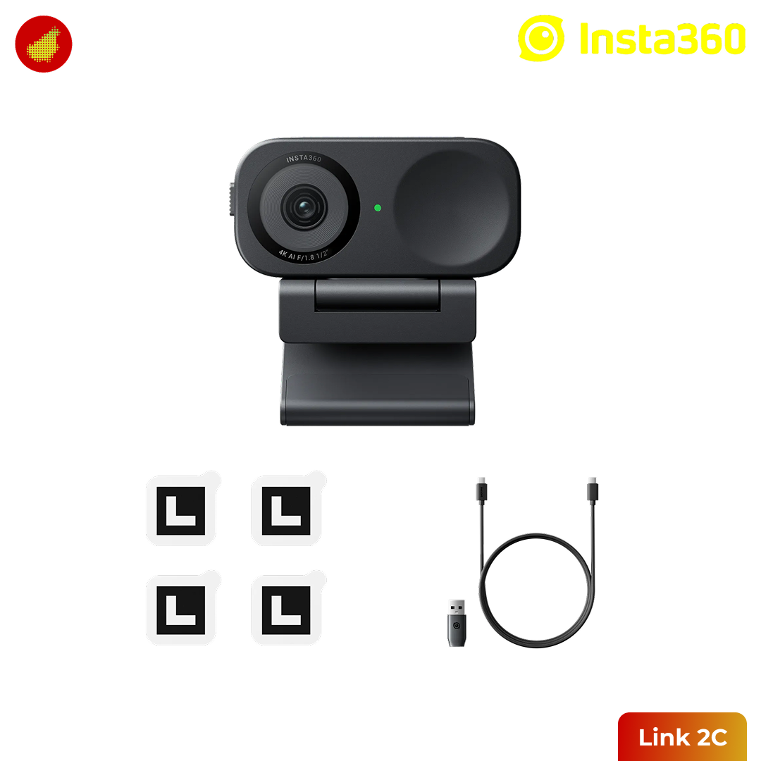 Insta360 Link 2C 4K AI Webcam