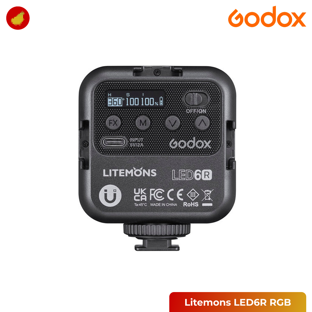 Godox Litemons LED6R RGB Pocket Size LED Video Light