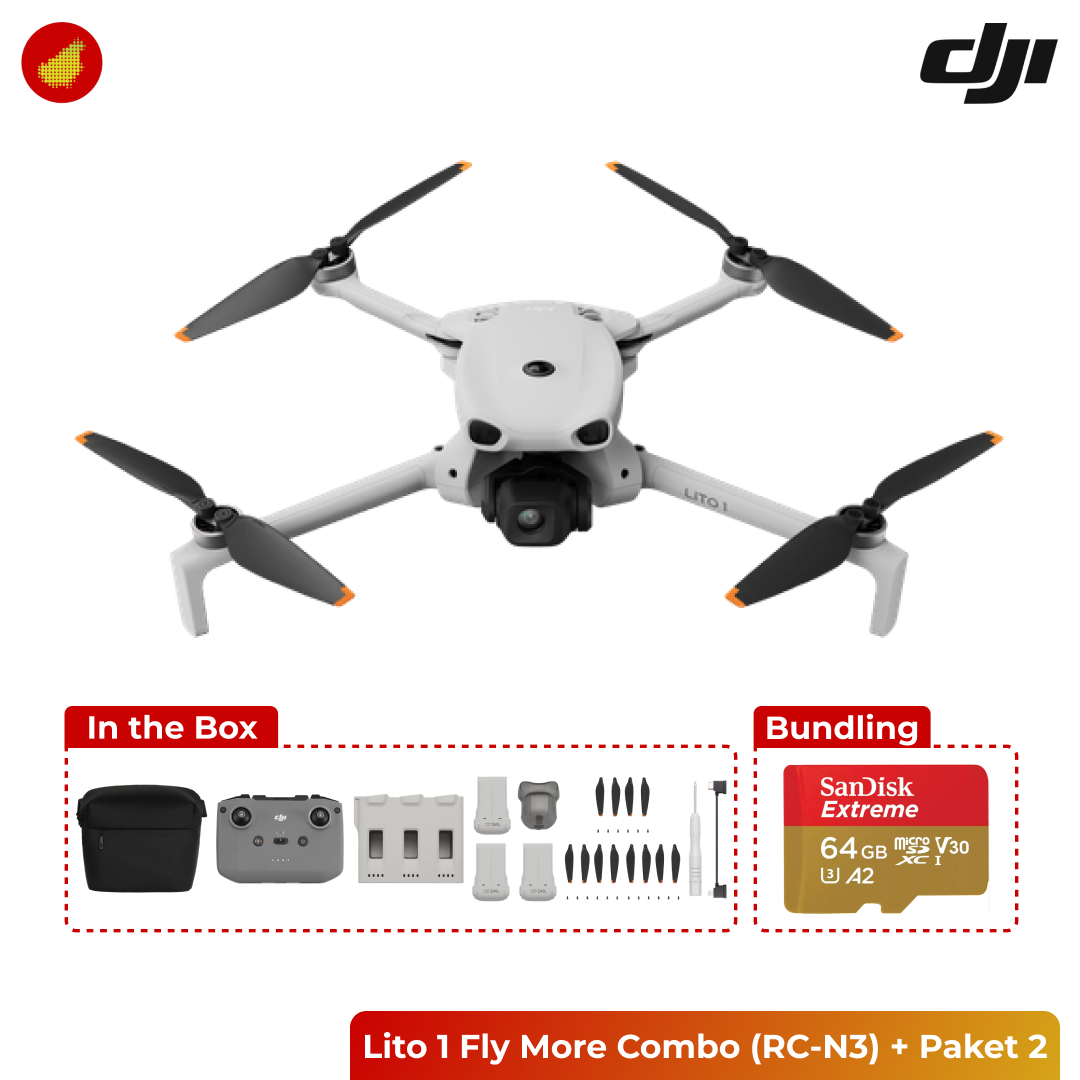 DJI Lito 1 Fly More Combo (RC-N3)