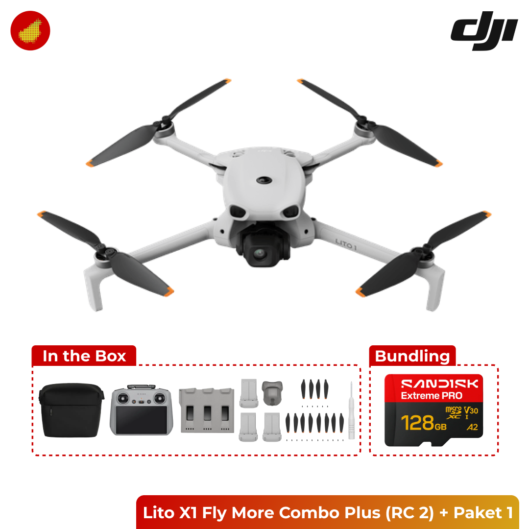 DJI Lito X1 Fly More Combo Plus (RC 2)