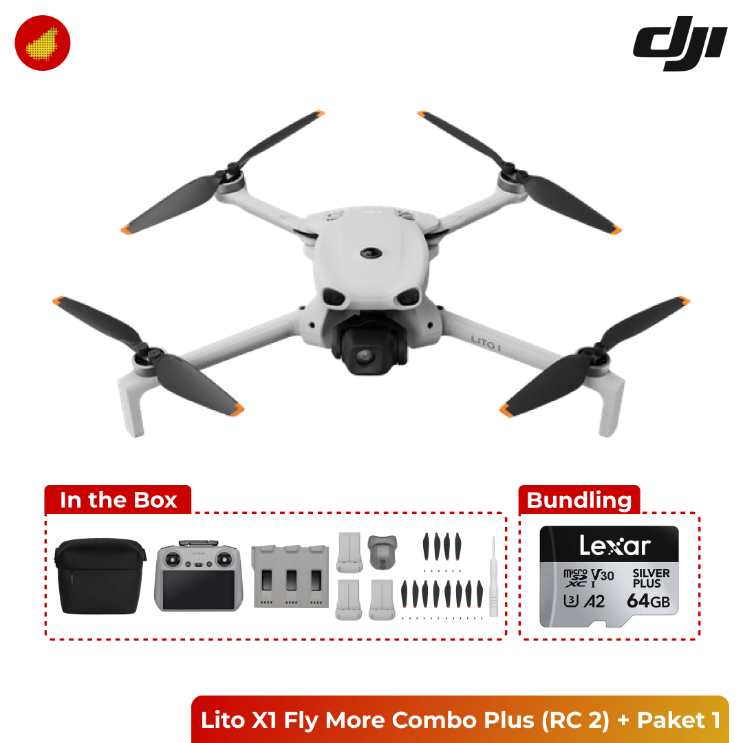 DJI Lito X1 Fly More Combo Plus (RC 2)