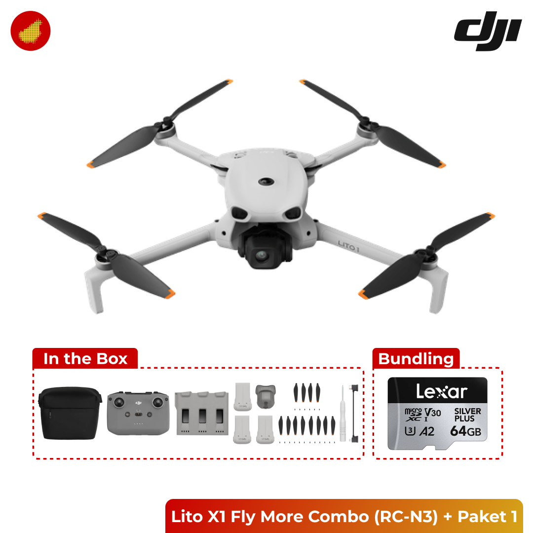 DJI Lito X1 Fly More Combo (RC-N3)