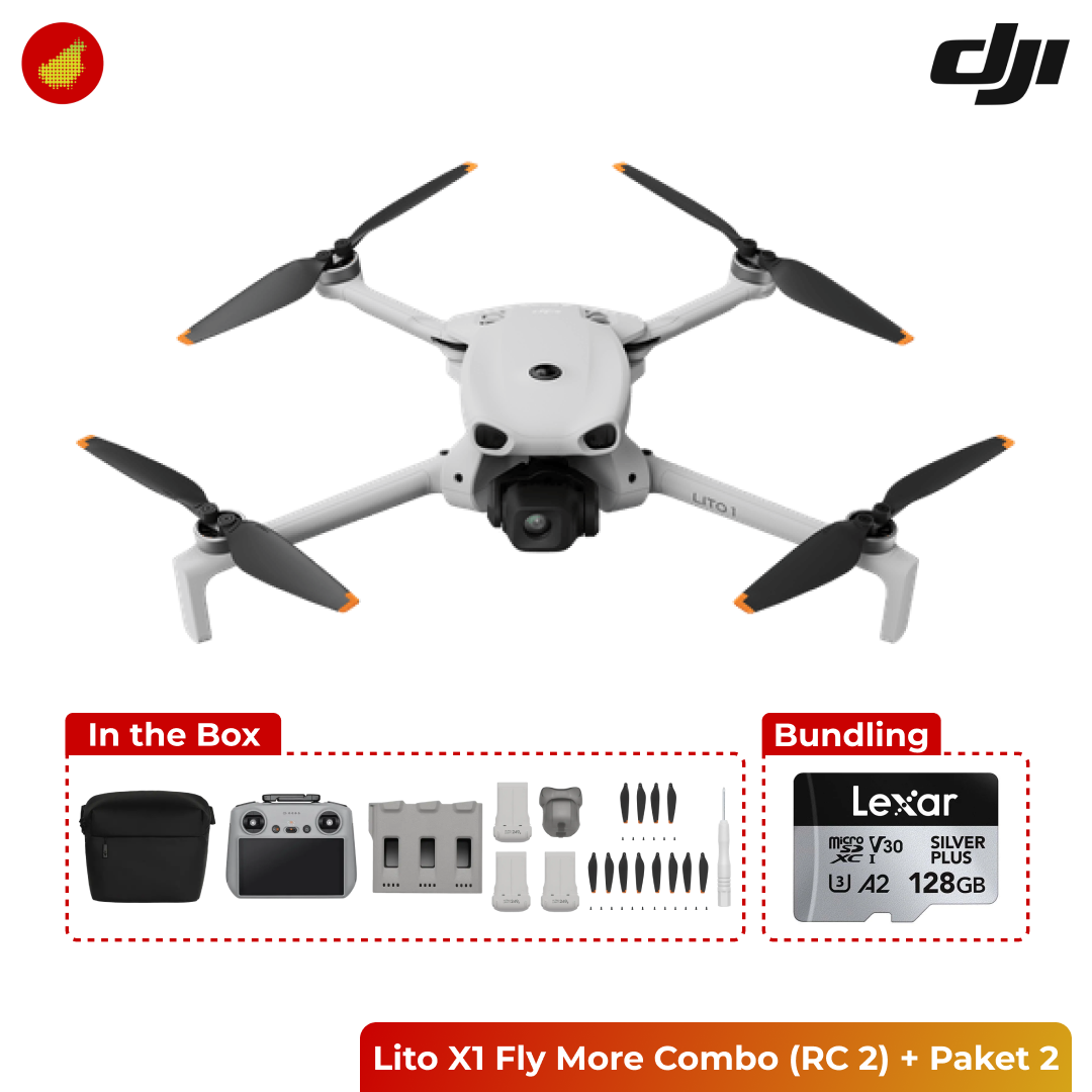 DJI Lito X1 Fly More Combo (RC 2)