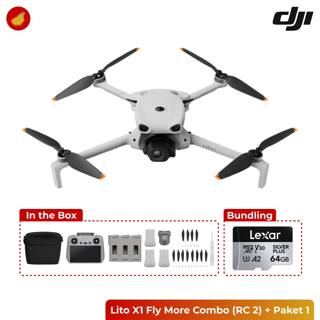 DJI Lito X1 Fly More Combo (RC 2)